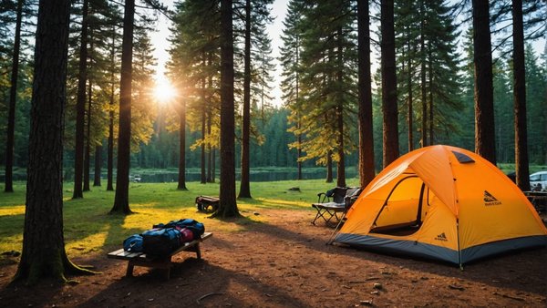Hébergements camping 3 étoiles : confort et nature accessibles