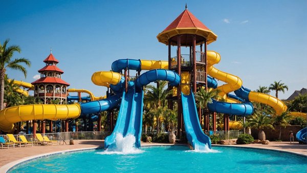 Les meilleures attractions et installations des espaces aquatiques pour vos vacances