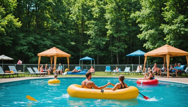 Les meilleures activités aquatiques à découvrir dans les campings avec piscine