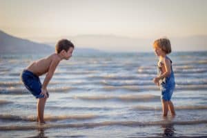 plage enfants