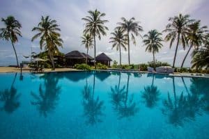 Une belle piscine chauffée